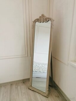 Vintage stojace zrkadlo 54x178 cm