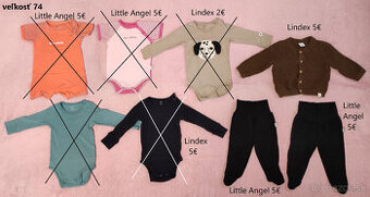 Lindex, Little Angel 74 /2ks za cenu jedneho/