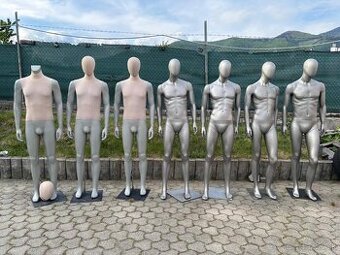 Figurína pánska živá veľkosť - možnosť odpojenia hlavy