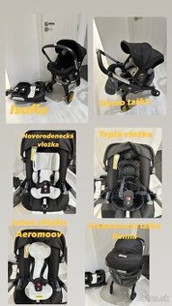 Autosedačka Doona Plus + isofix + príslušenstvo