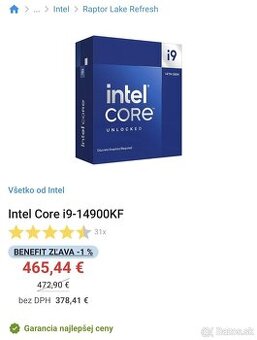 Intel i9-14900KF, Asus B660-Plus, 32 GB RAM