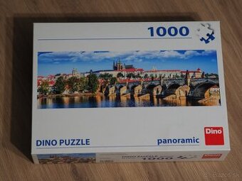 Dino puzzle Pražský hrad 1000