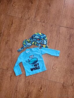 Tričko s UV + predĺžený klobúčik