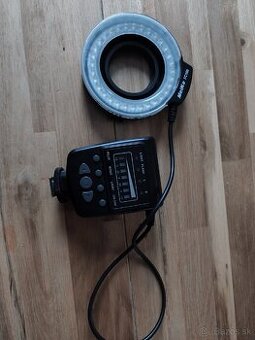 PREDÁM: Meike FC100 –  Kruhový Makro LED Blesk/Svetlo