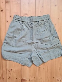 Ľanové šortky v troch farbách - 1