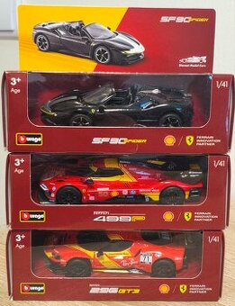 Predám autíčka Ferrari Shell