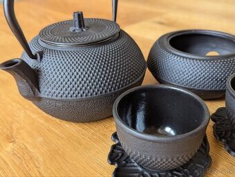 Liatinovy cajovy set NOVY