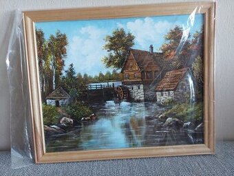 Obrazy s motívom VODNÝ MLYN