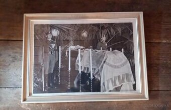 Dobový obraz úmrtie T.G.Masaryka