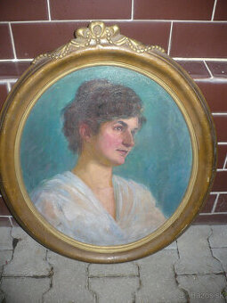 obraz portrét dámy