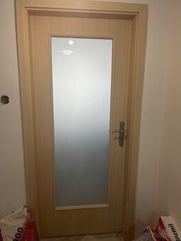Predám interiérové dvere 2ks aj so zárubňou