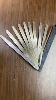 Mierky na zvary a medzery