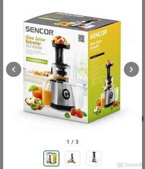 NOVY odšťavovač- SENCOR