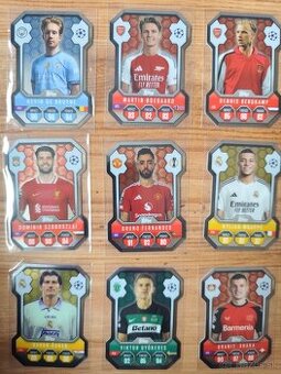 Futbalové kartičky Match Attax 2024/25 - Chrome Shield
