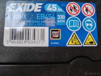 Autobaterie EXIDE