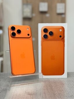 100% BATÉRIA - Apple iPhone 17 Pro Max 256GB Cosmic Orange