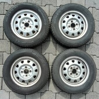 Koleso 4ks 165/70 R13 disk Škoda 4,5x13 ET38 4/100/57,1