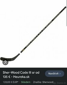 Nova hokejka sherwood III