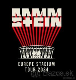 Lístky Rammstein 12.5. Praha