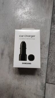 SAMSUNG Duálna autonabíjačka s podporou rýchlonabíjania (15W