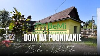 Dom so záhradou na podnikanie, Badín, ul.Osloboditeľov.