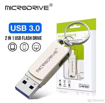 Usb kľúč 256GB. USB-A/USB-C