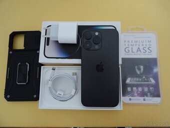 iPhone 14 PRO MAX 128GB BLACK - ZÁRUKA 1 ROK -PERFEKTNY STAV