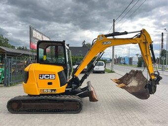 Minibager minirypadlo JCB 55Z-1 Cat Bobcat Kubota Takeutchi