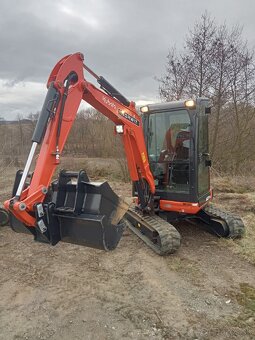 Minibager Bager Kubota u 27 -4 stav nového