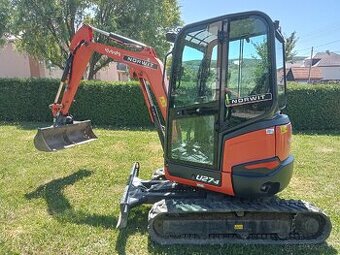 Minibager Bager Kubota u 27 -4 stav nového