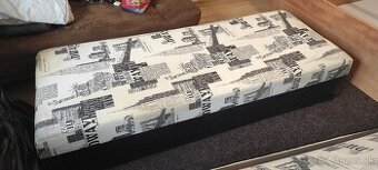 posteľ 80 x 200 cm vyklopna s pruzinovym matracom