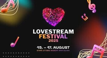 LOVESTREAM 2025 - 3-dnovy listok (2ks)
