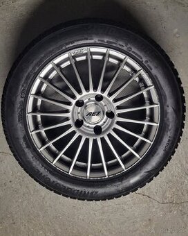 225/55/R17 4 zimne pneu Bridgestone na AL diskoch
