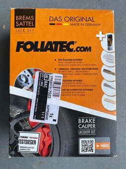 Farba na brzdy Foliatec - Červená matná