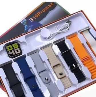 nepoužité, nevhodný dárek Chytré hodinky S10 PRO M - 1