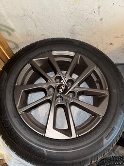 Predám 17” alu hlinikove disky s TPMS + zimne pneu + letne