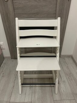 Stokke Tripp Trapp stolička - biela farba