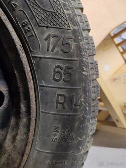 Zimne kolesa 175/65 R14 z citroena C3