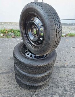 185/65/R15 Zimné Pneumatiky + Plechové Disky