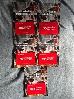 Vouchery rôzne na víno