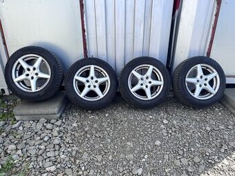 hliníkové disky + zimne pneu VW group, skoda audi 215/60 R16