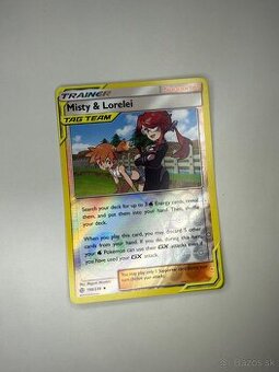 Pokemon karta Misty & Lorelei
