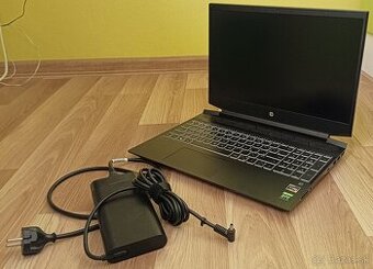 Predám herný notebook HP Pavilion Gaming s RTX3050Ti-4GB