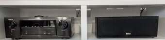 Domáce kino receiver DENON AVR-X1400H, reproduktory Magnat