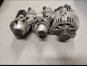 Alternator , starter Skoda VW Seat 1.9 TDI, 2.0 TDI a ine