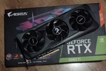 💎 GIGABYTE AORUS RTX 3060 Ti ELITE 8GB – TOP chladenie, RGB