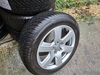 hliníkové disky Audi 5x112 17" pneu 225/55 r17 zimné