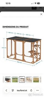 Vonkajší výbeh/klietka