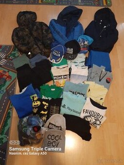 Zimný velky balík pre chlapca 128- 134