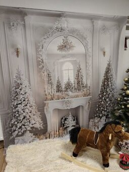 Predám vianočné vinylové fotopozadie